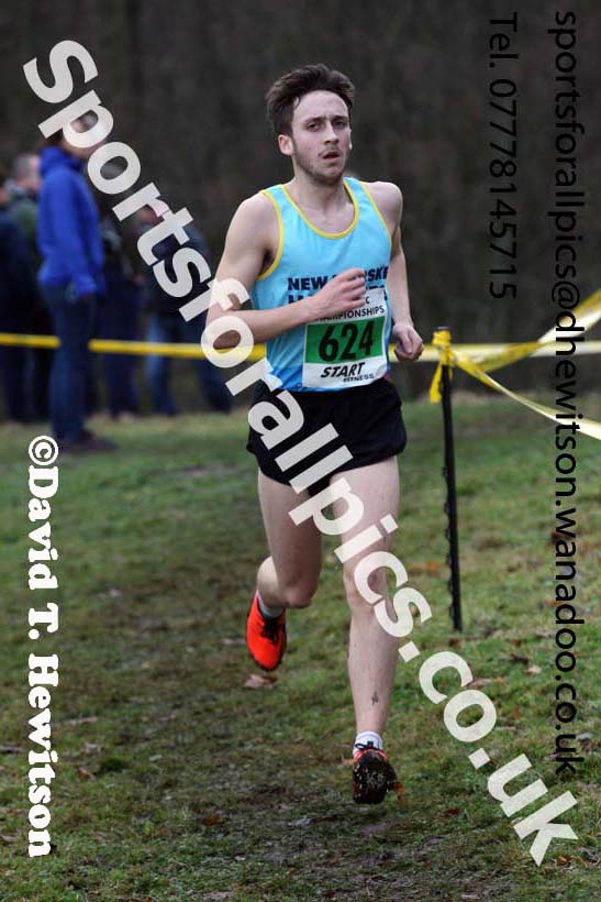 Mens under-20s North Eastern Cross Country, Aykley Heads, Durham. Photo: David T. Hewitson/Sports for All Pics